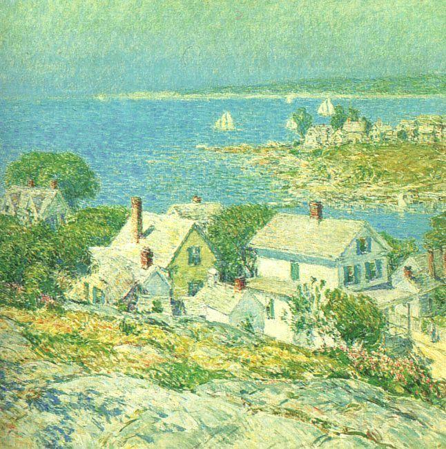 Childe Hassam New England Headlands Germany oil painting art